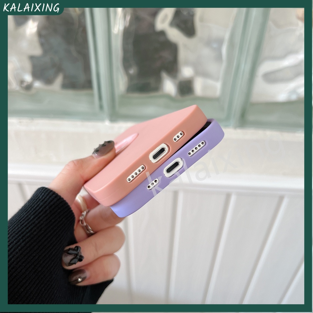 Ốp Điện Thoại Mềm Màu Kẹo Cho iPhone 13 12 11 Pro MAX XS MAX X 7 8 Plus