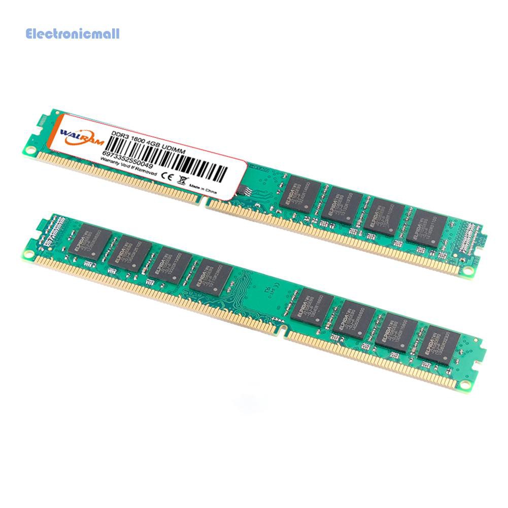 Bộ Nhớ Ram Điện Tửmall01 Pc3-12800 240 Pin 4gb Ddr3 1600mhz Ddriii Cho Máy Tính