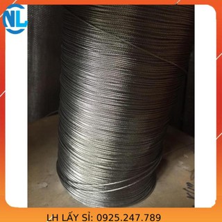 100m cáp inox  304 loại 1.5ly, dây cáp không han rỉ chuẩn cáp inox 304 cáp thép giá sỉ Thái Bình Vina