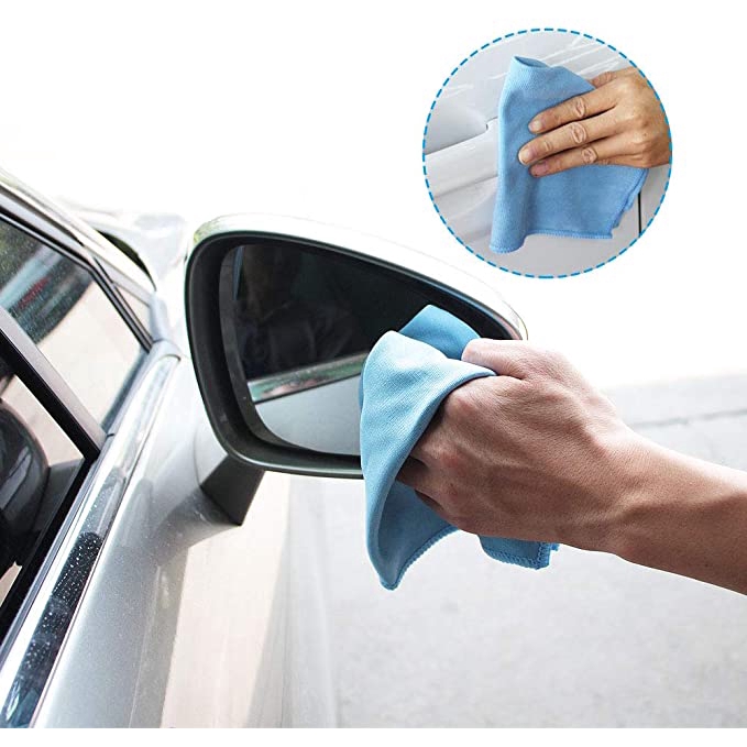 Khăn Lau Kính / Màn Hình Máy Tính / Xe Hơi Bằng Sợi Micro Không Gỉ Đánh Bóng Lỗ Bằng Thép Không Gỉ