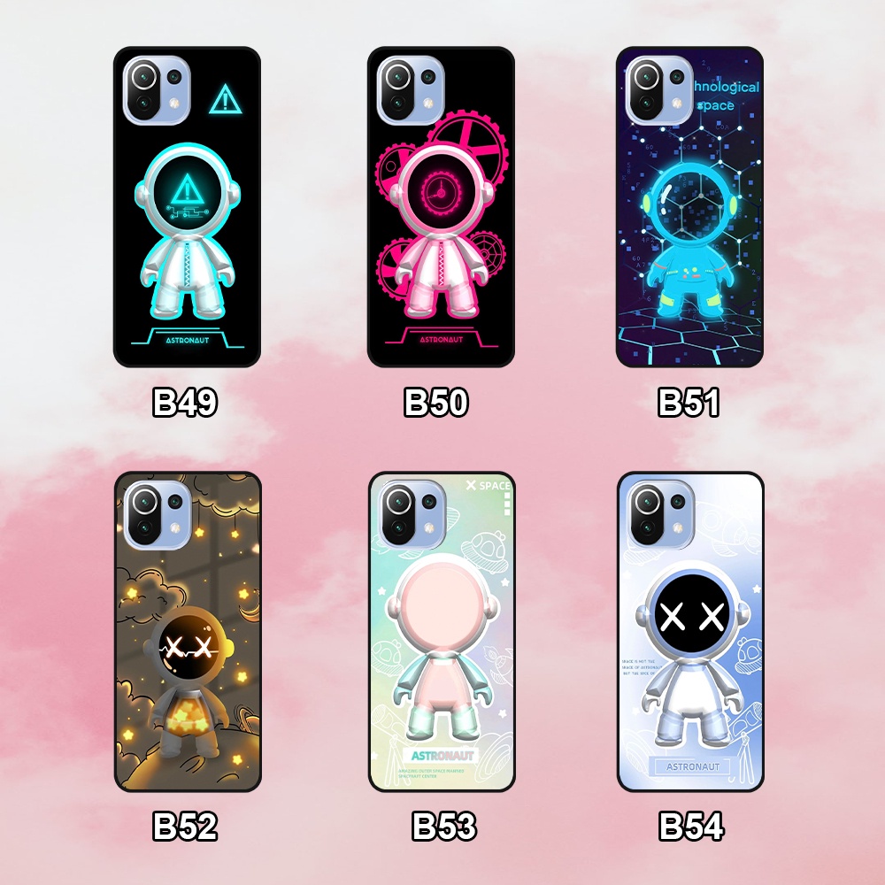 Ốp lưng Xiaomi Mi 11 5G / Mi 11 Lite 5G / Mi 11 Lite 5G NE in hình phi hành gia - vũ trụ siêu chất