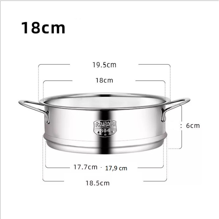 Xửng hấp ,vỉ hấp đồ ăn cho bé bằng inox 304 Goodbabyvn