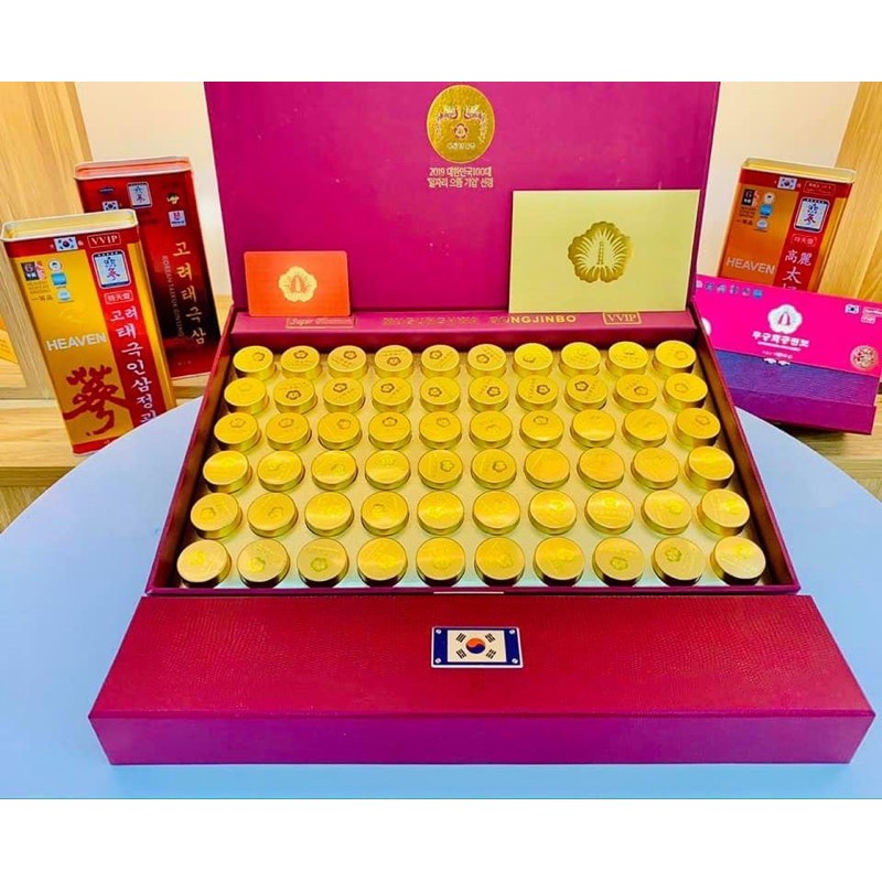 [HÀNG MỚI VỀ] An Cung Ngưu Hoàng Hoàn CP Hàn Quốc, Hộp Gỗ 60 Viên | BigBuy360 - bigbuy360.vn