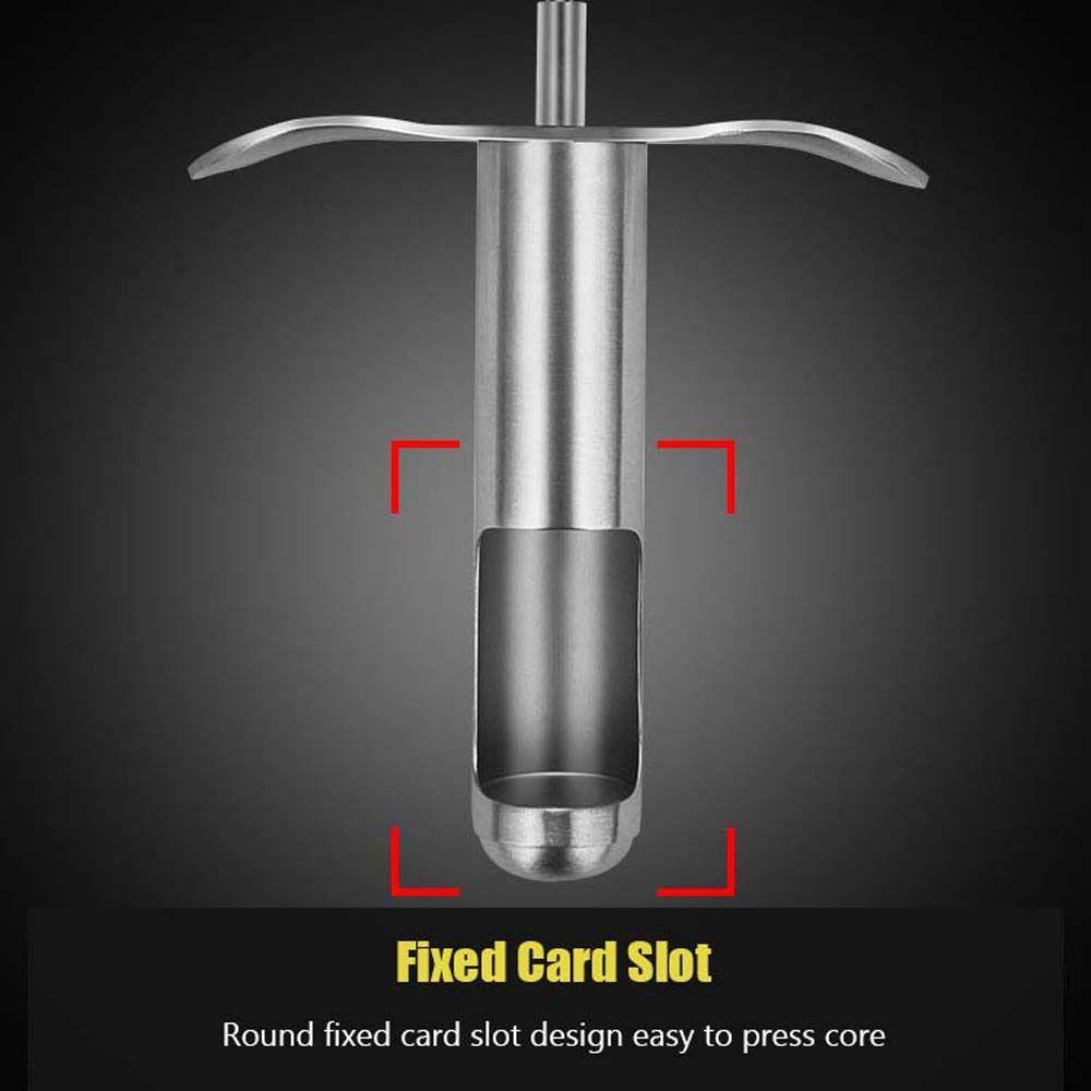 JARRED Dụng Cụ Lấy Lõi Trái Cherry Bằng Thép Không Gỉ