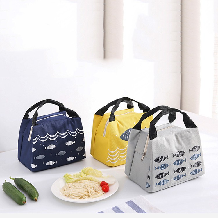 Túi giữ nhiệt đựng đồ kiểu nhật có kéo khóa 2394 SHIPNHANH88