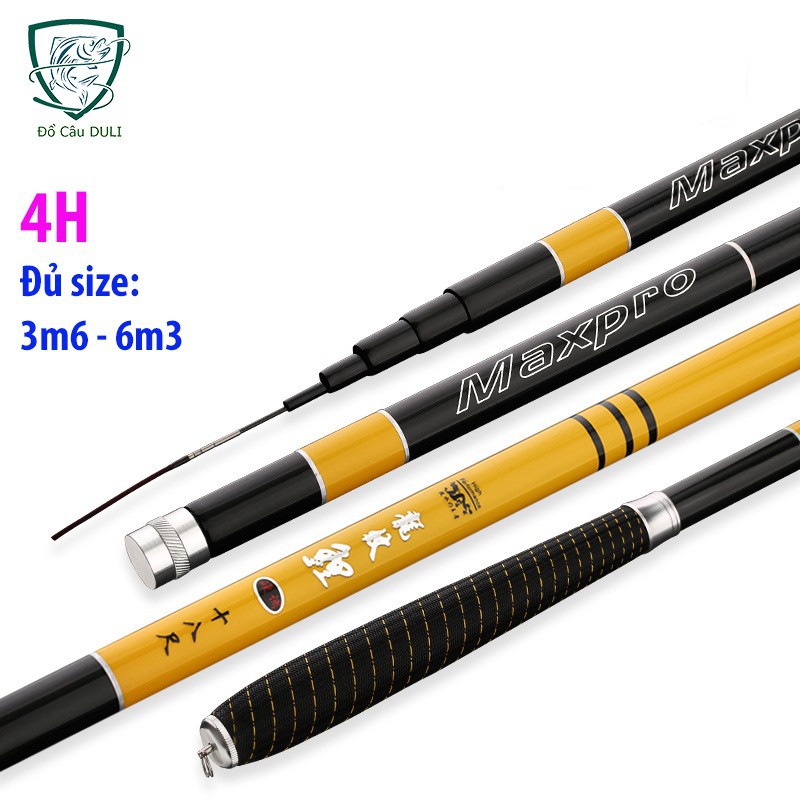 Cần Câu Tay Carbon MAXPRO 4H CAN-CT-4H-01