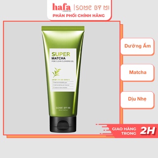 Sữa rửa mặt dịu nhẹ, dưỡng ẩm, thu nhỏ lỗ chân lông Some By Mi Super Matcha Pore Cleansing Gel