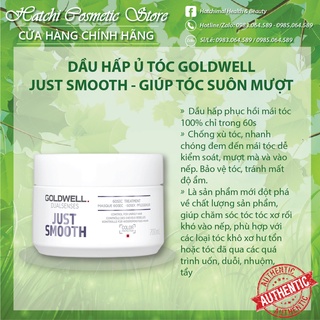 Dầu hấp suôn mượt 60s goldwell dualsenses just smooth 200ml chính hãng