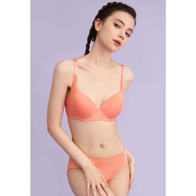 Bộ lót nữ HMTmoda cup xéo có gọng, mút mỏng 707-73634B