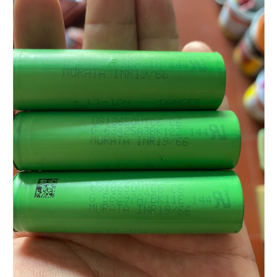 BN. Pin Sony Murata VTC6 hàng tháo khối, dung lượng ~3000mah.