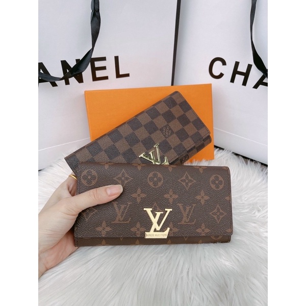 ví cầm tay mẫu mới có hộp sang chảnh nhiều ngăn Rosabeli