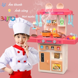 BỘ ĐỒ CHƠI NẤU ĂN MÀU HỒNG CHO BÉ YÊU quà tặng sinh nhật đồ chơi hướng nghiệp nhập vai cho bé gái