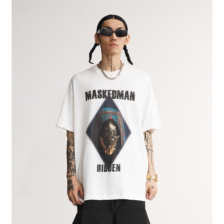 Áo Phông Nam Nữ Cao Cấp, Áo Thun In Hình Trước Ngực, Chất Liệu Cotton MASKEDMAN by 8IGHTYSTU 2021 | BigBuy360 - bigbuy360.vn