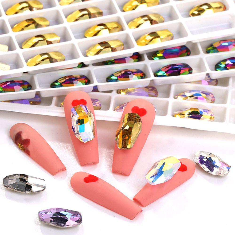 Bộ Dụng Cụ Làm Móng Nghệ Thuật|Phụ Kiện Trang Trí Móng Tay Lấp Lánh Nhiều Màu DIY|Phụ Kiện Trang Trí Móng Tay Charms