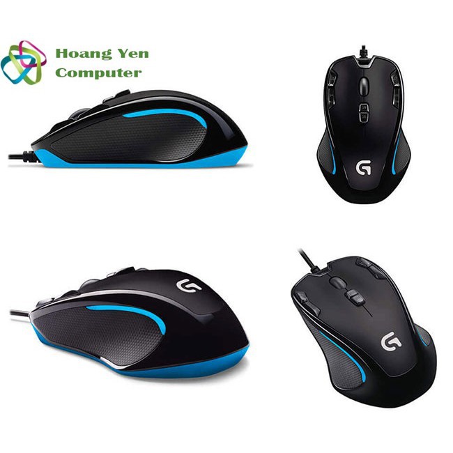 Chuột Gaming Có Dây Logitech G300S - 9 Nút Bấm Có Thể Lập Trình Qua Phần Mềm - BH 24 Tháng Chính Hãng  - chuyensiphukien