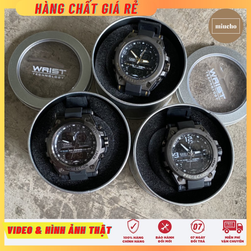 Đồng hồ điện tử nam giá sỉ cá tính mạnh mẽ chống nước DH154 Miucho