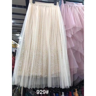 G10. 929. chân váy vol xòe chấm bi