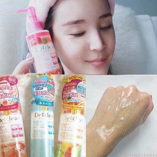 Tẩy Tế Bào Chết Meishoku Detclear Bright & Peel Fruit Peeling Jelly 180ml Nhật Bản