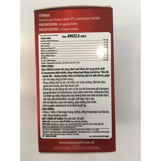 ANGELA GOLD (60 viên) - Amipharma