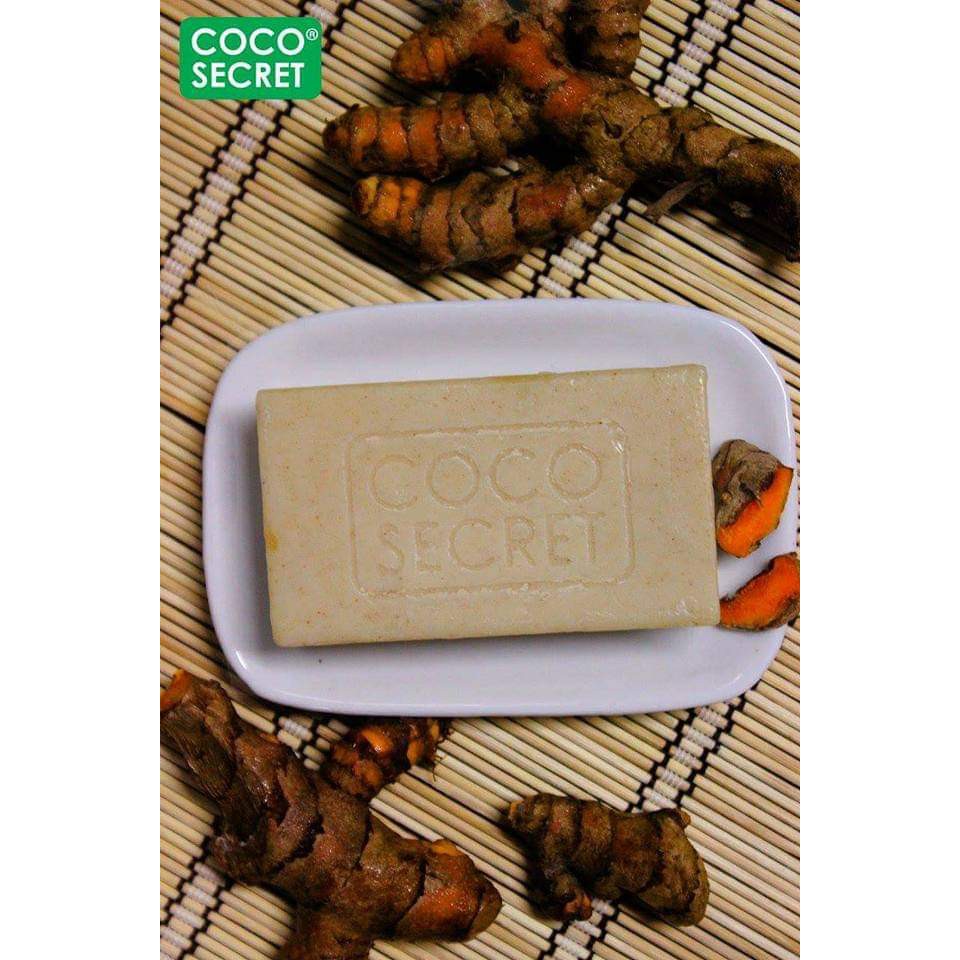 Xà phòng Cafe dừa Coco Secret Handmade 100gr tẩy tế bào chết, trắng, sáng da
