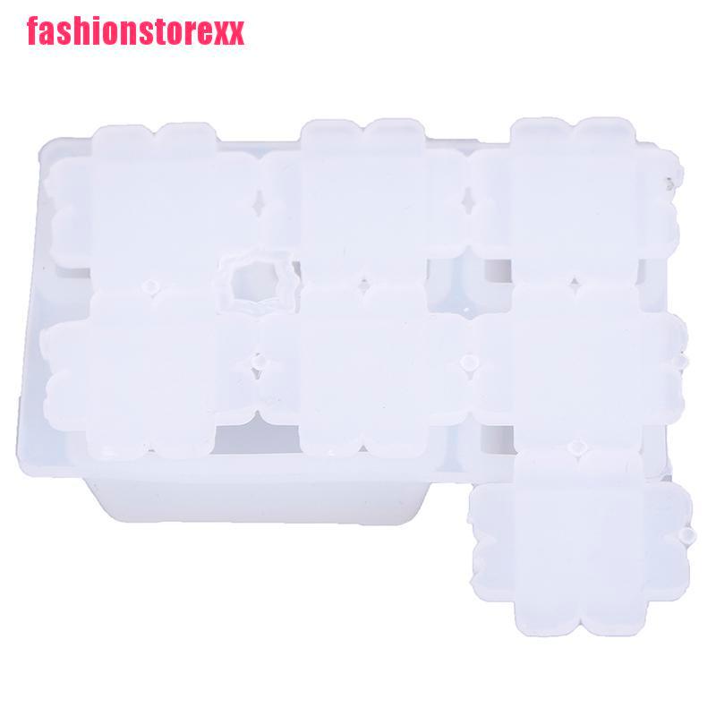 Khuôn Silicone Làm Nút Bàn Phím Hình Dấu Chân Mèo DIY