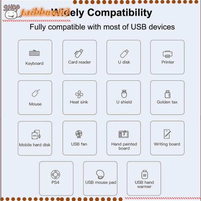 Sản phẩm mới bán chạy nhất Usb C Hub 3.0 Type C 4-port Multi Splitter Adapter Otg Computer Accessories