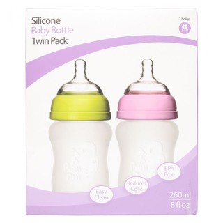 (Combo) Bình sữa silicon cho bé Putti Atti 160ml/260ml ( MIX MÀU )