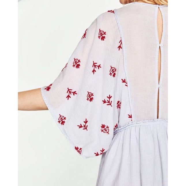 Mini dress thêu Dư Sịn tqxk