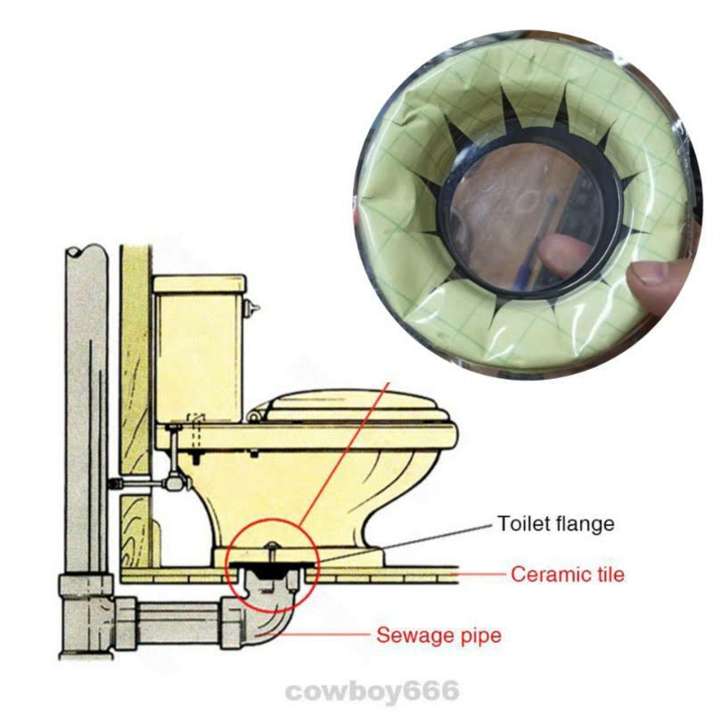 Gioăng chống hôi đế bệt dùng cho bồn cầu toilet