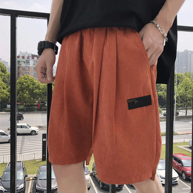 【4 Colors】M-2XL Shorts for Men Korean Shorts Casual Shorts Summer Baggy Casual Shorts Men's Trendy Sports Ins Five-point Pants Summer Beach Trousers Students
