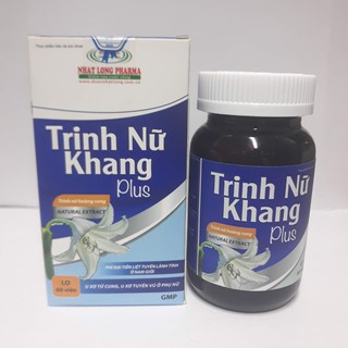 Trinh nữ khang Plus lọ 60 viên ( mẫu mới )