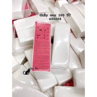 Giấy wax lông dày , mịn loại 100 tờ và cuộn 100m