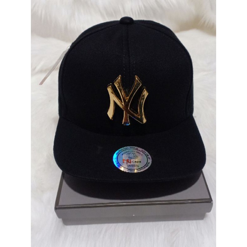 Nón Kết HipHop SNAPBACK Logo NY Vàng Cực Chất