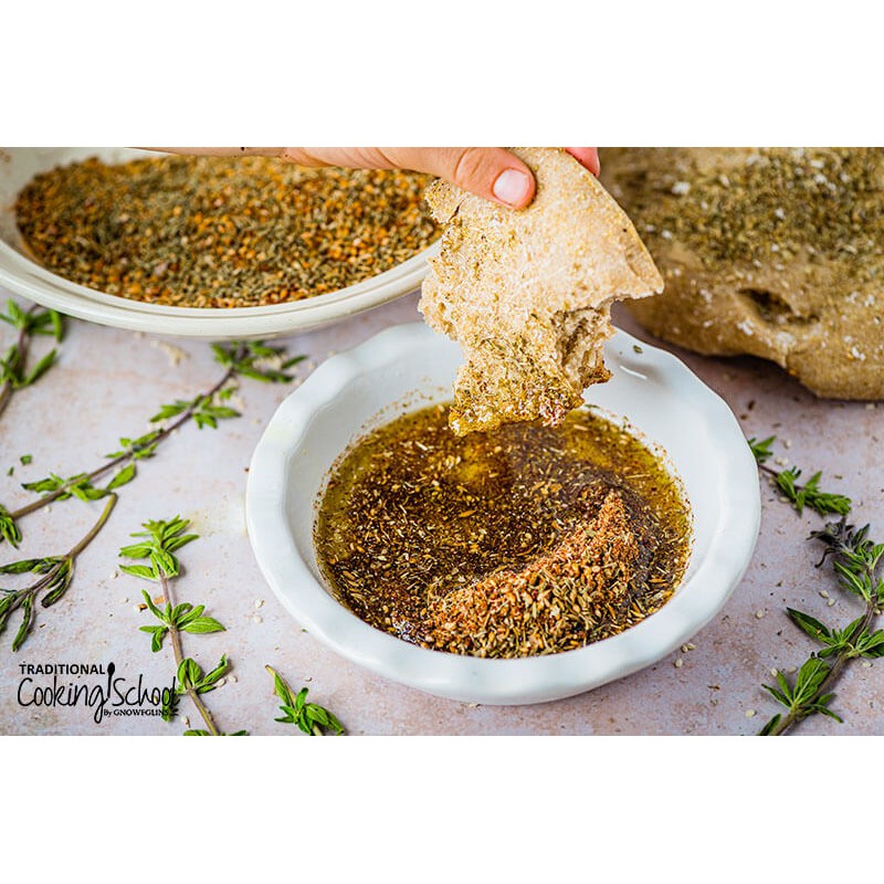 Za'atar - Gia vị Zaatar Trung Đông SPICESUPPLY Việt Nam Middle East Arabic spice Hũ 70g