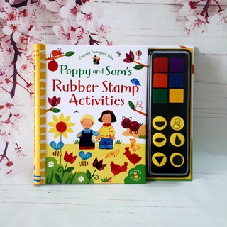 Đồ chơi vẽ vân tay Poppy and Sam's Rubber Stamp activities