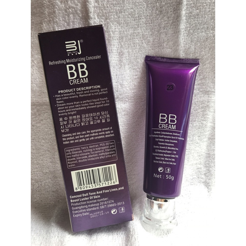 PHẤN NỀN tRANG ĐIỂM BB CREAM Xanh Tím