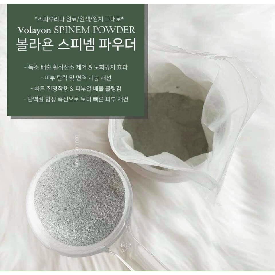 MẶT NẠ TẢO VOLAYON SPINEM POWDER CHÍNH HÃNG - 7436