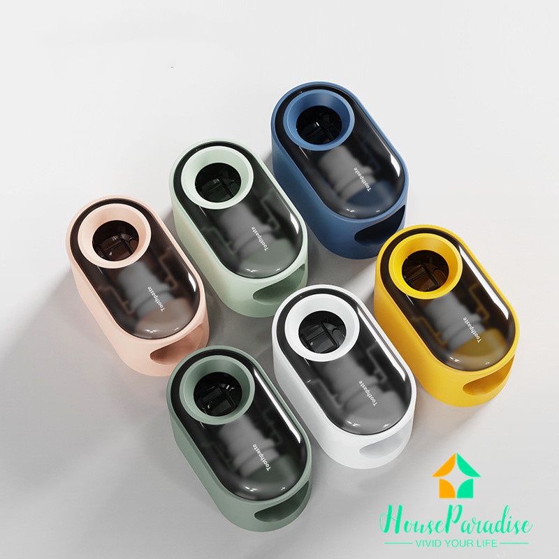 Dụng Cụ Nặn Kem Đánh Răng Tự Động Không Cần Đục Lỗ Dùng Trong Nhà Tắm Mới