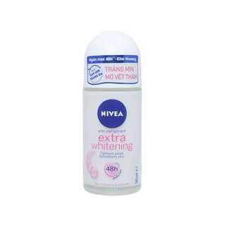 Lăn khử mùi Nivea Extra Whitening chai 50ml