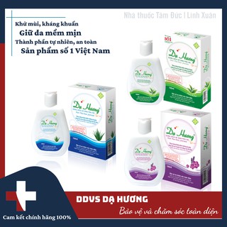 DUNG DỊCH VỆ SINH DẠ HƯƠNG NHA ĐAM, LAVENDER, TRÀ XANH [CHAI 100ML, CHAI 120ML] [DDVS DẠ HƯƠNG XANH, DẠ HƯƠNG TÍM]