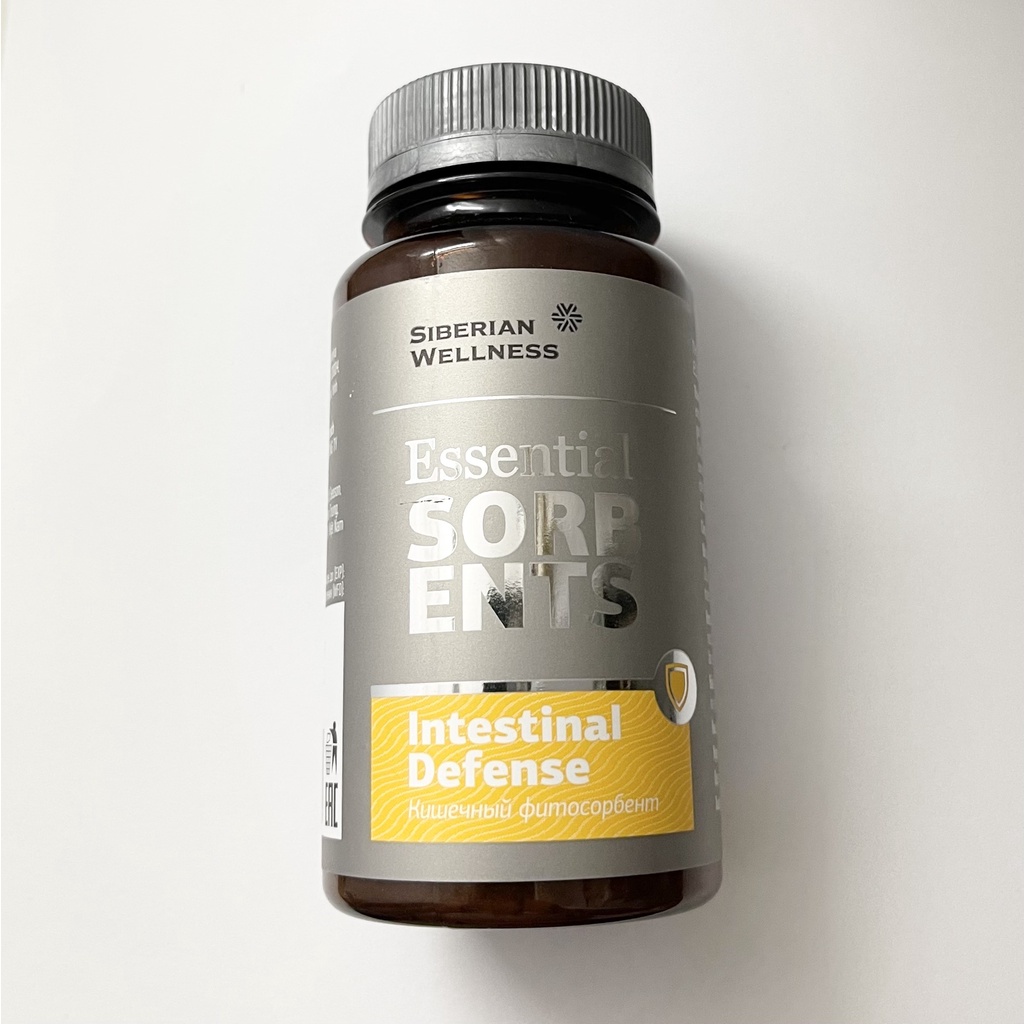 [ GIÁ SỈ ] - Thực phẩm Essential Sorbents Intestinal Defense Siberian, Hỗ trợ nhuận tràng, giúp giảm táo bón - Chai 80g