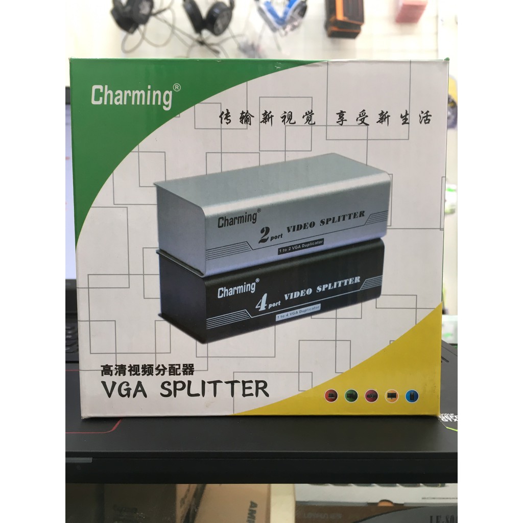 Bộ Chia VGA 1 Ra 4⚡️Hàng Chuẩn Chất Lượng. Bảo Hành 6 Tháng⚡️C.Brand