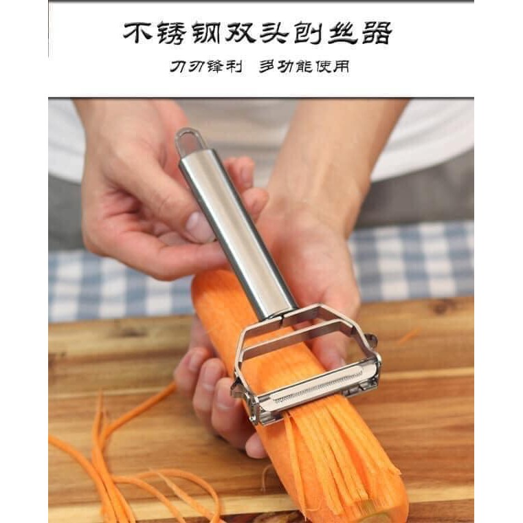 Nạo inox Đa Năng Sẵn Hàng Rồi Các Bạn Nội Trợ Nhé-GTH MART 18