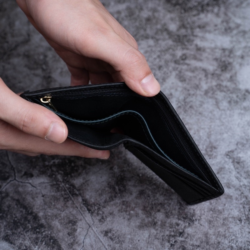 Ví Nam Cao Cấp Novida, Da Bò Ý Nguyên Tấm Thượng Hạng, Bóp Nam Da Thật