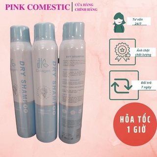 Dầu Gội Khô Collagen Đl Dry Shampoo 200ml Hàng Chính Hãng Pink Cosmetic