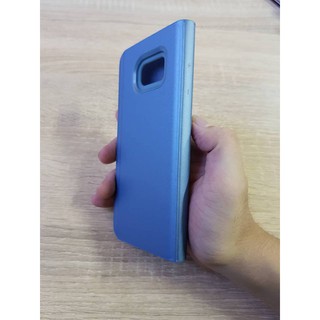 Bao Da Clear View Standing Samsung S7 edge
