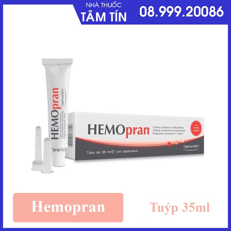 HEMOPRAN 35ML.KEM BẢO VỆ ĐỂ GIẢM KÍCH ỨNG KHU VỰC HẬU MÔN