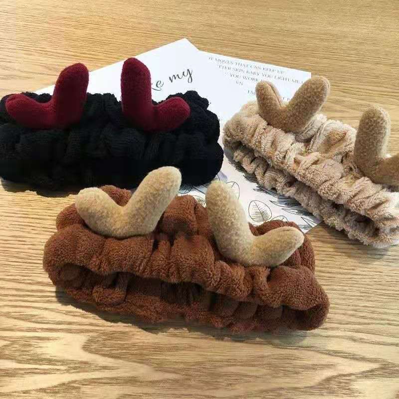 Băng Đô Cài Tóc Hình Sừng Tuần Lộc Đáng Yêu Cho Nữ