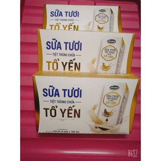 VINAMIL SỮA TƯƠI TIỆT TRÙNG CHỨA TỔ YẾN LỐC 4*180ML