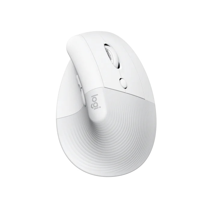 Chuột công thái học không dây Logitech Lift Vertical - Bluetooth | USB, giảm ồn, Windows/ Mac